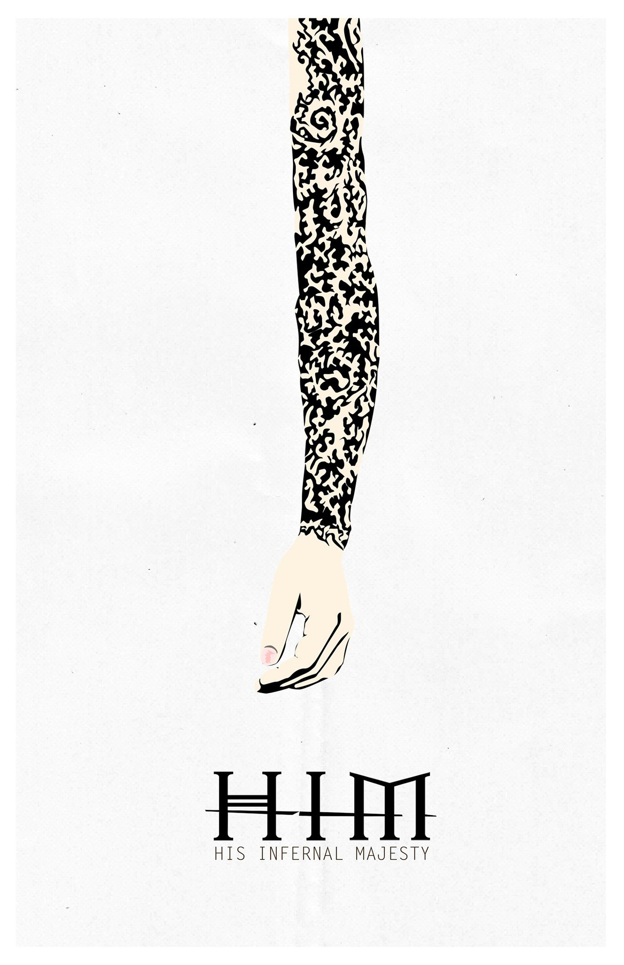 HIM_ville_valo_music_poster_artwork_design_blvvsh_studio