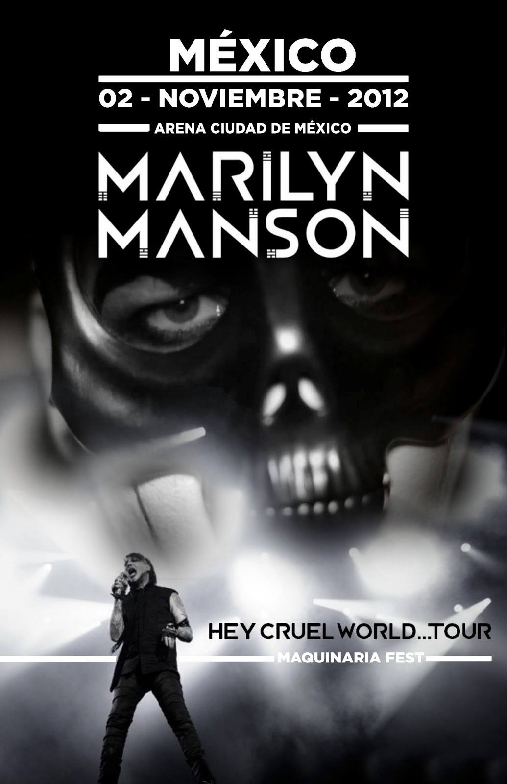 marilyn_manson_gig_mexico_maquinaria_fest_tour_poster_artwork_design_blvvsh_studio