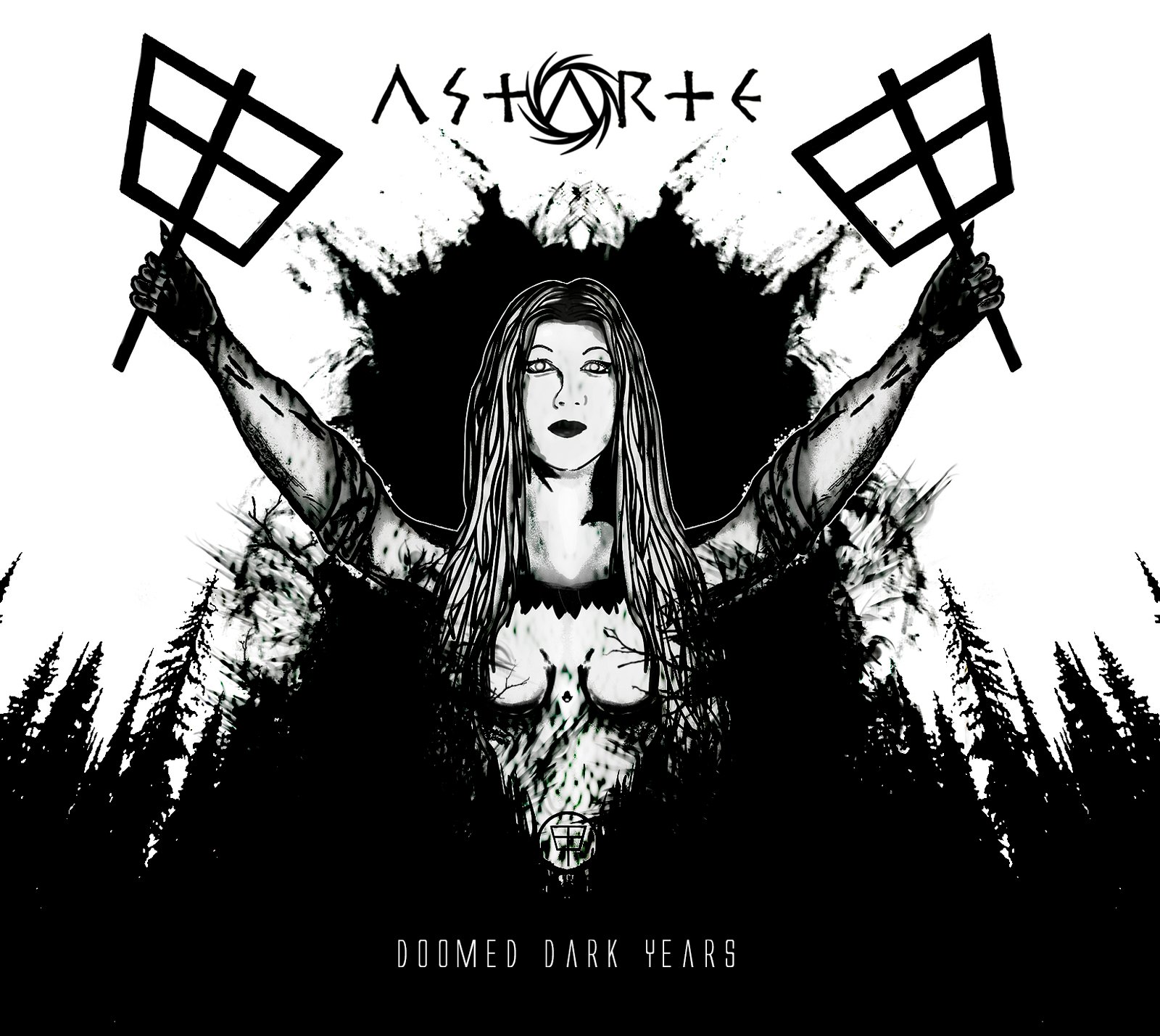 astarte_doomed_dark_years_artwork_black_metal_illustration_design_blvvsh_studio