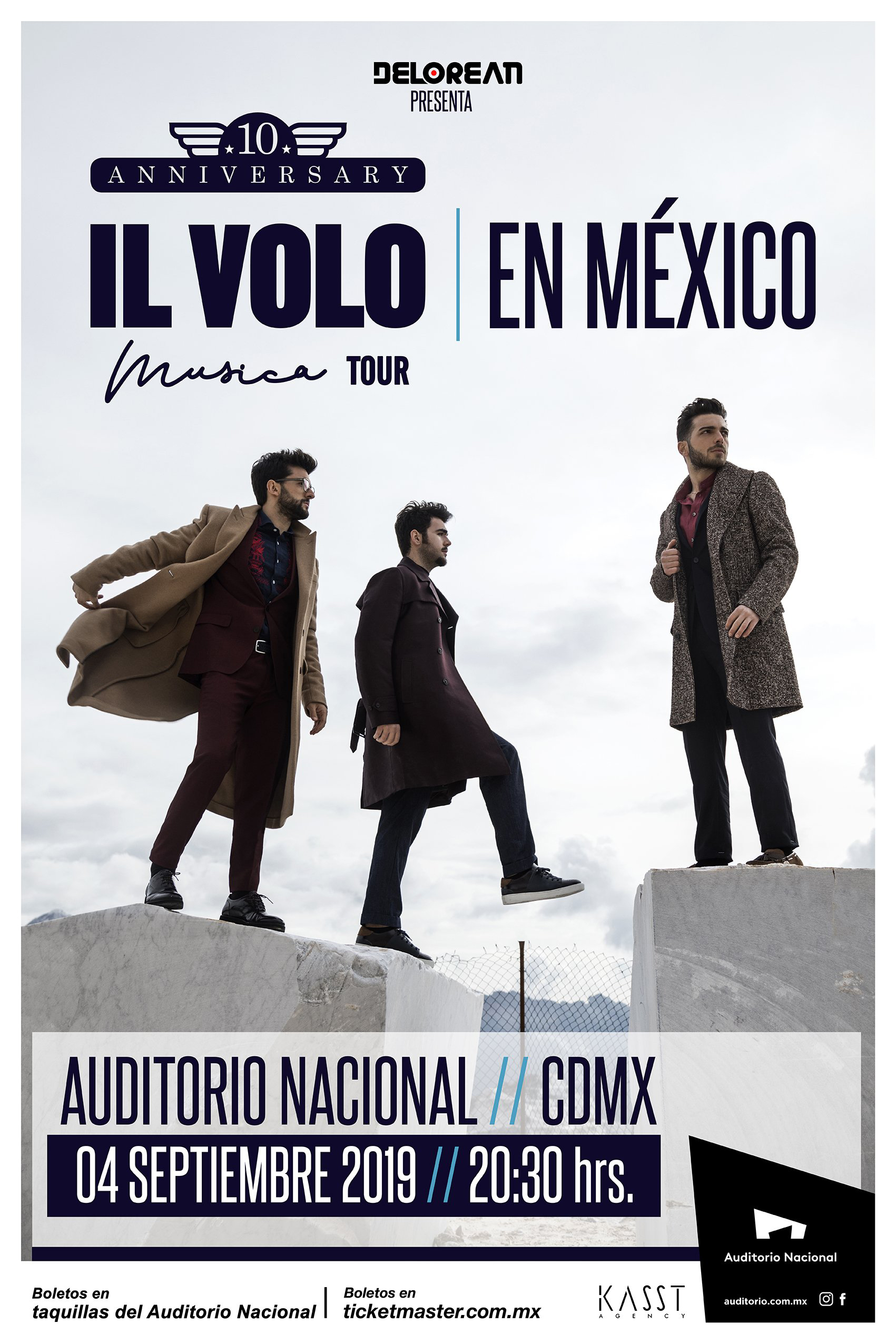 il_volo_mexico_musica_tour_auditorio_nacional_poster_design_blvvsh_studio