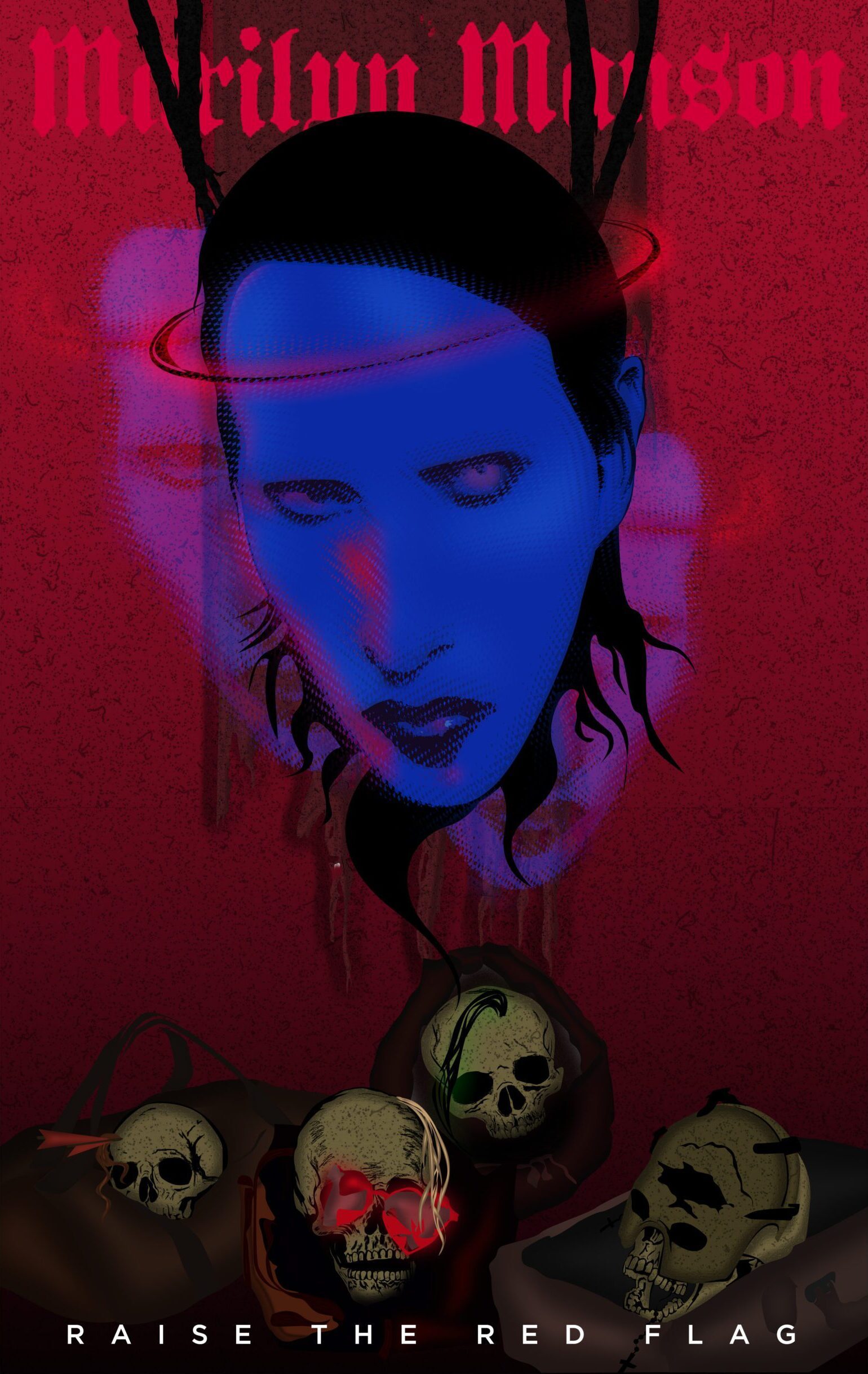 Raise_the_red_flag_Marilyn_Manson_blvvsh_studio