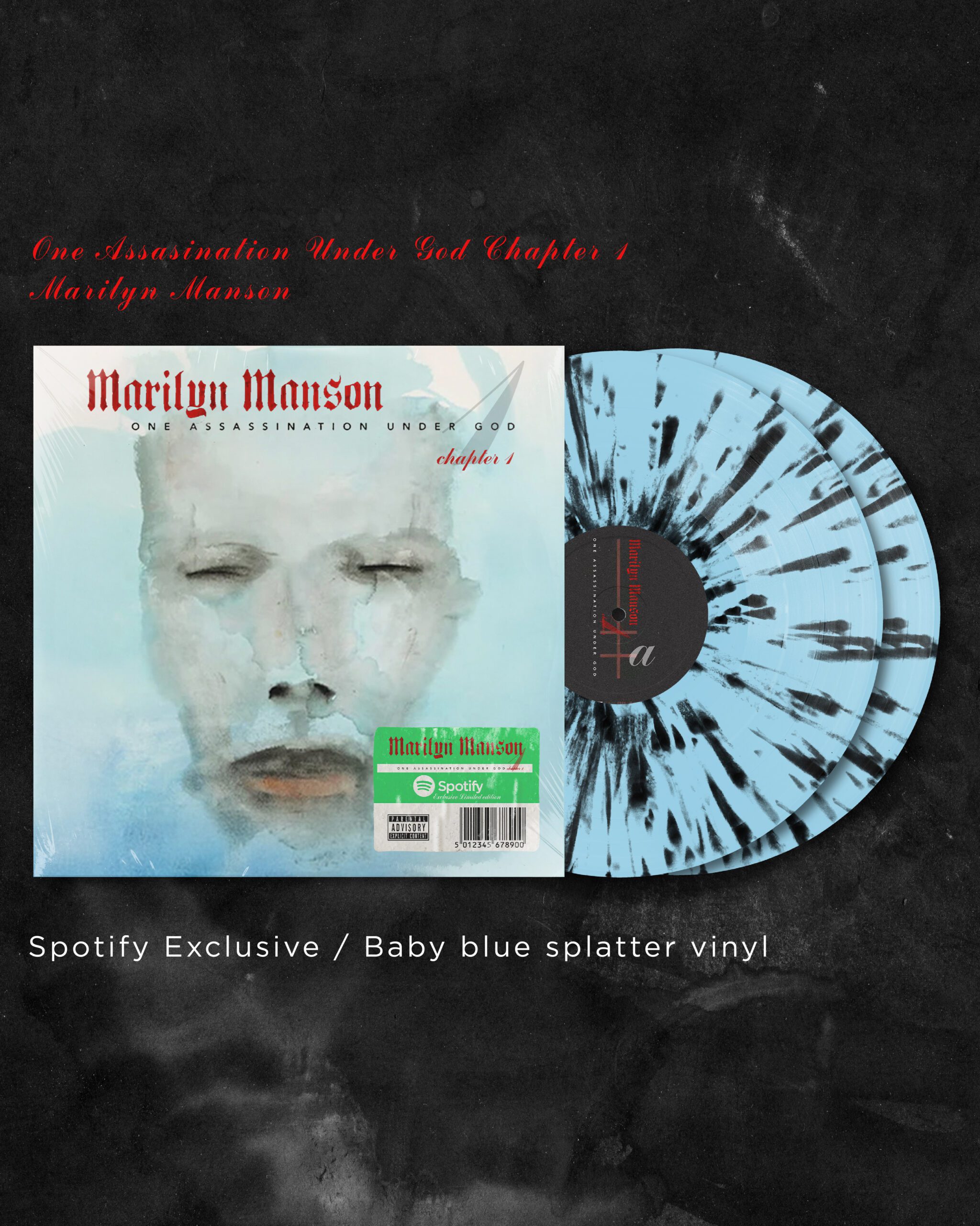 Blvvsh_Studio_Marilyn_Manson_Record_design