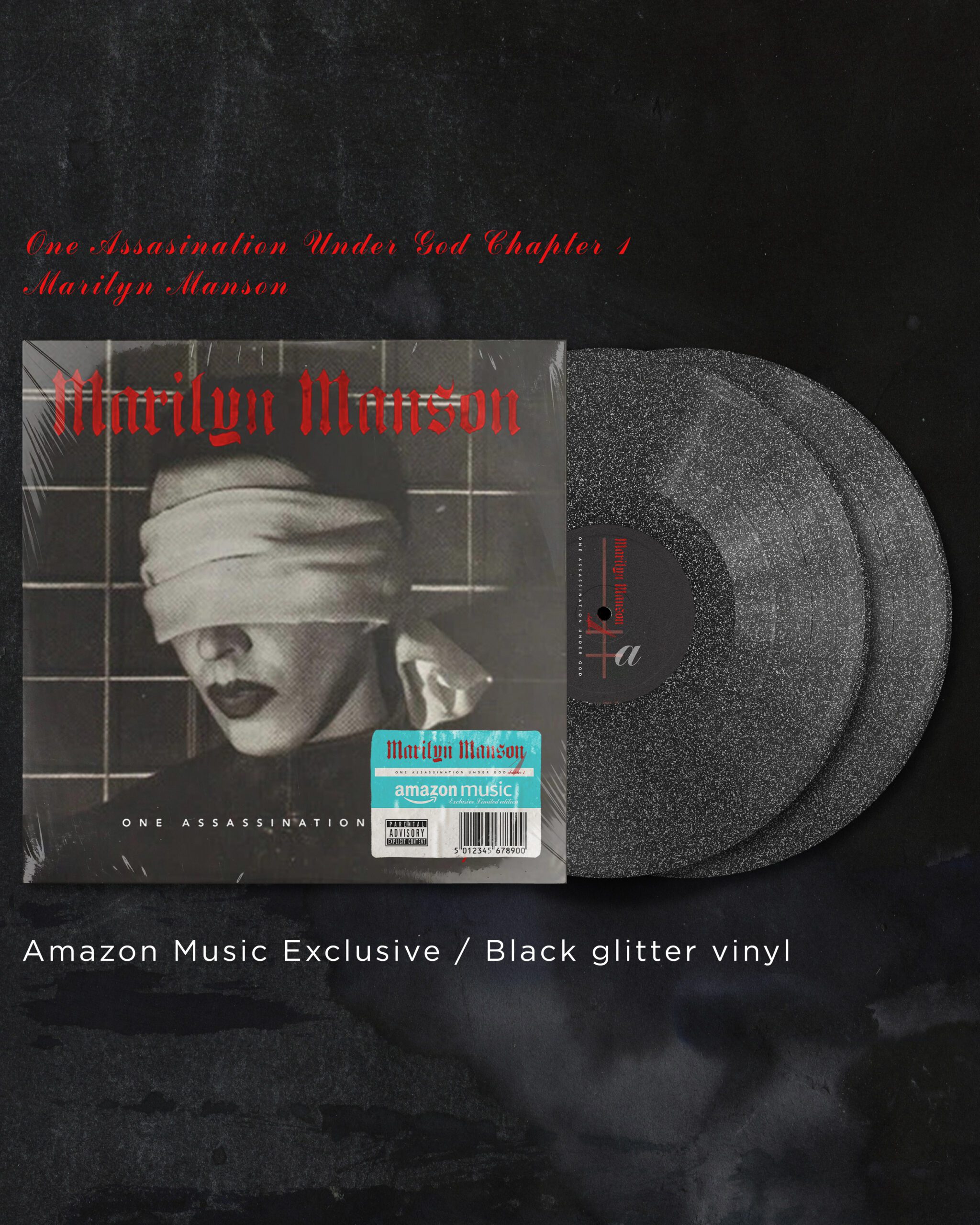 Blvvsh_Studio_Marilyn_Manson_Record_design