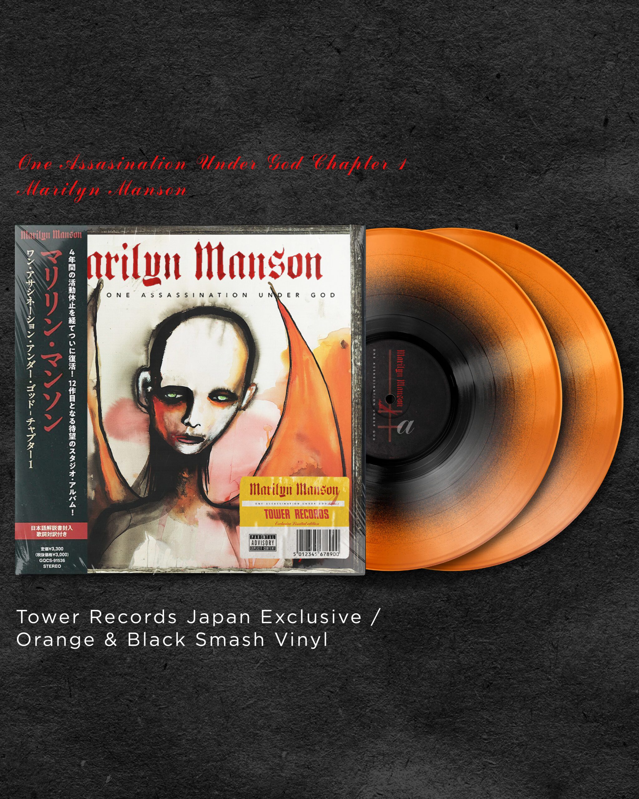 Blvvsh_Studio_Marilyn_Manson_Record_design