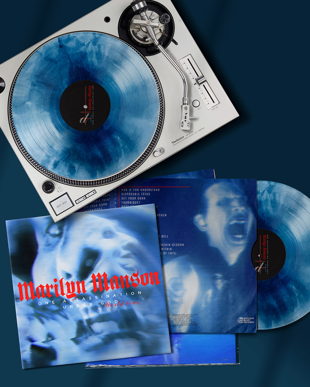 Blvvsh_Studio_Marilyn_Manson_Record_design